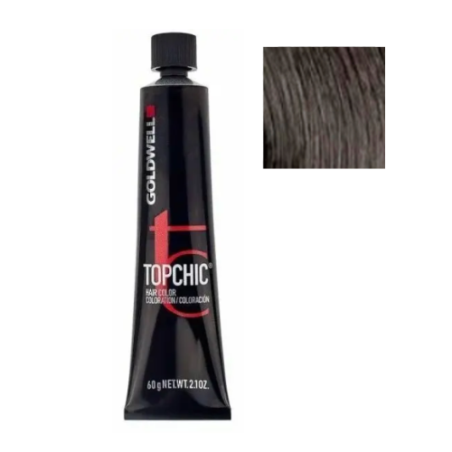 Стойкая профессиональная краска для волос - Goldwell Topchic Hair Color Coloration 3NА (Натурально-пепельный)